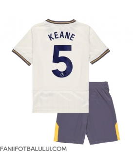 Everton Michael Keane #5 Echipament de Fotbal Replică 2024-25 Copii Treilea (+ Șorturi)